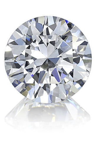 Round Brilliant Diamond Essence stone, our best selling version of a mined diamond