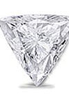 Beautiful and luxurious trilliant cut Diamond Essence Loose Stone with diamondlike sparkle and almost the same qualities as mined diamonds.
