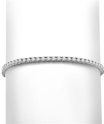 3.10ct Classic tennis bracelet in Silver