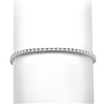 2.4ct 7-tennis bracelet in 14K Solid White Gold