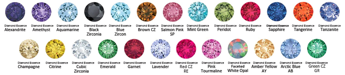 Color for Diamond Essence Stones: