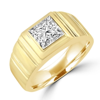 The Prius Solitaire Ring For Him - Create Your Own Ring - Solitaire  Jewellery | Gold ring designs, Stylish rings, Silver ring designs