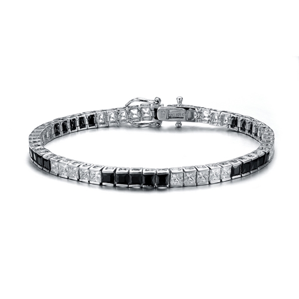 Buy Shyle 925 Sterling Silver Zircon Bangle/Bracelet, Essence Fine Bangle,Well  Stamped with 925,Traditional Silver Hand Kada, Handcrafted Silver Oxidized  Bangle/Bracelet, Womens Chudi (2'2) at Amazon.in