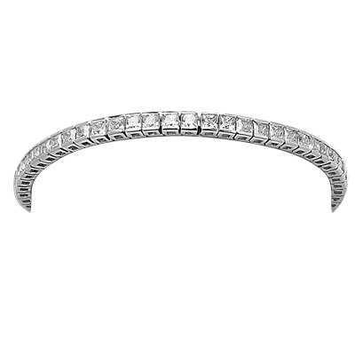 18 Kt Gold Plated 4mm Cubic Zirconia Classic Tennis Bracelet – Bling by  Wilkening