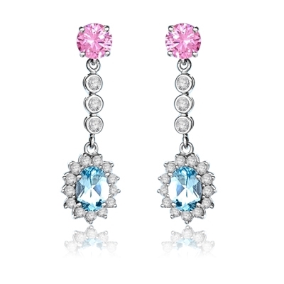 High Quality Sparkling Crystal CC Earring Brand Luxury S925 Silver Earring  For Womens Fashion Korean Designer Earrings Jewelry From Triplexedgei,  $6.26 | DHgate.Com